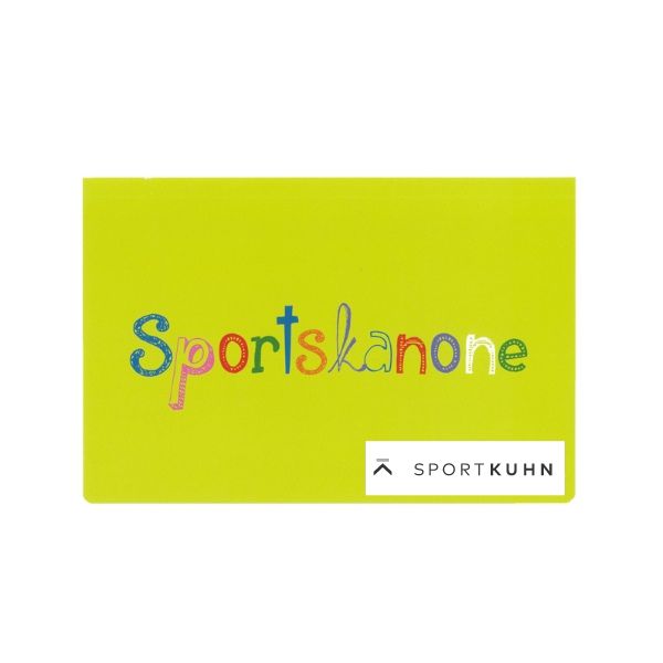 Sport Kuhn Geschenkgutschein Stationär 10€ - 500€ (Ausdrucken nicht möglich) Gutscheine Sport Kuhn Sportskanone 10