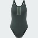 ADIDAS 3S MID SUIT CBLACK/FTWWHT/CBLACK Badeanzug ADIDAS