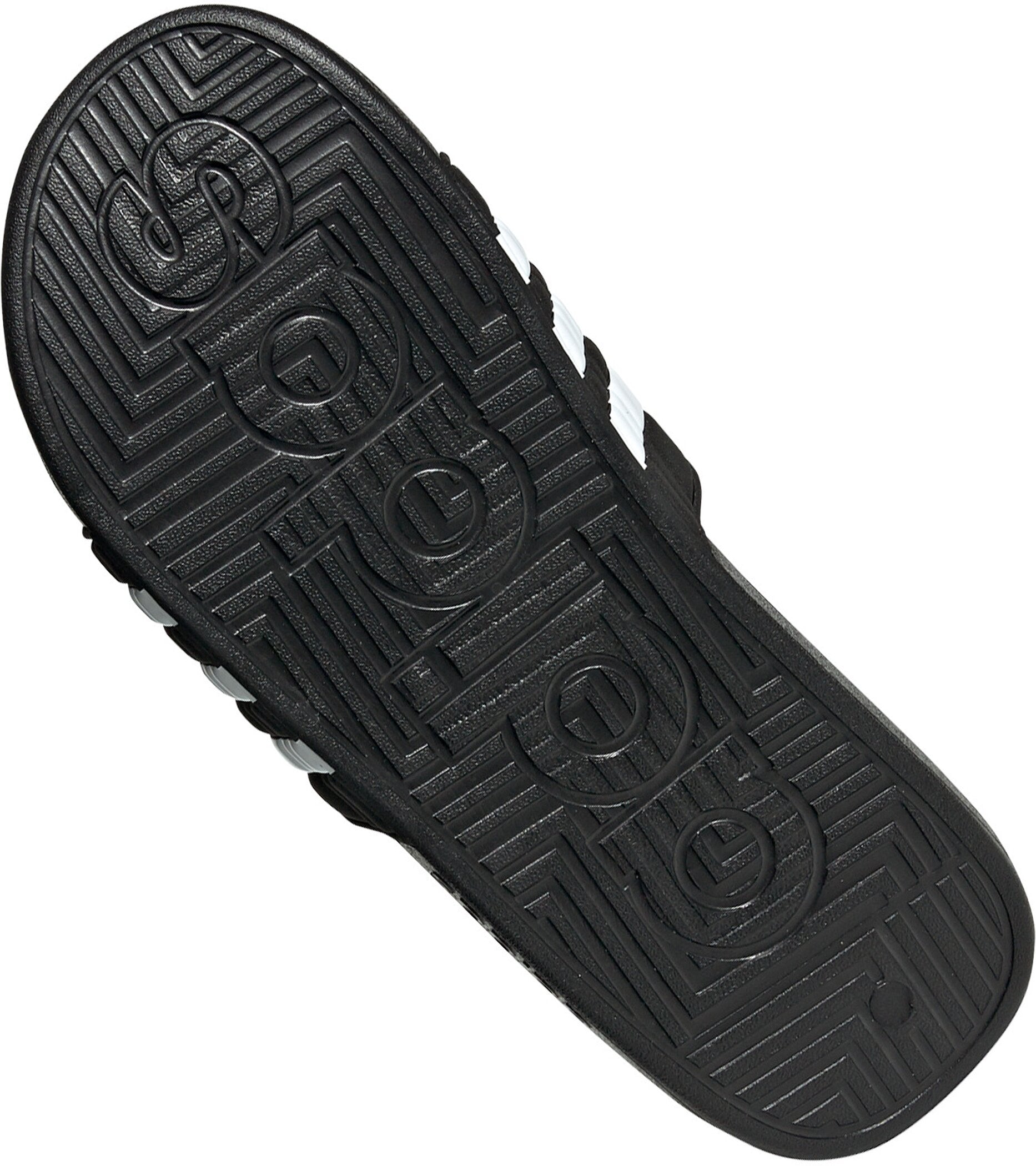 ADIDAS Herren Badeschuhe "Adissage" Badeschuhe & FlipFlops ADIDAS CBLACK/FTWWHT/CBLACK 38