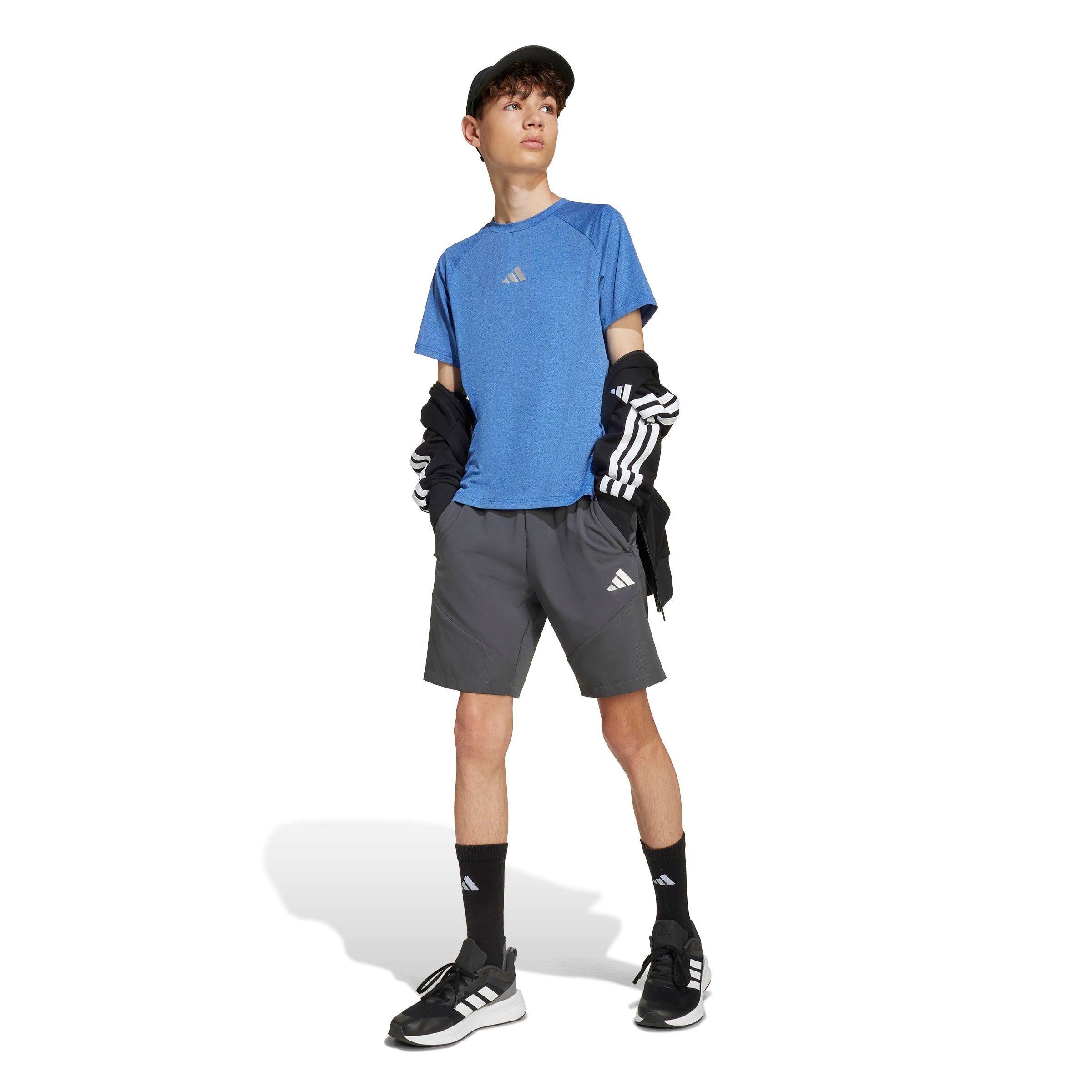 ADIDAS J GT PZ TEE Trainingsshirts ADIDAS