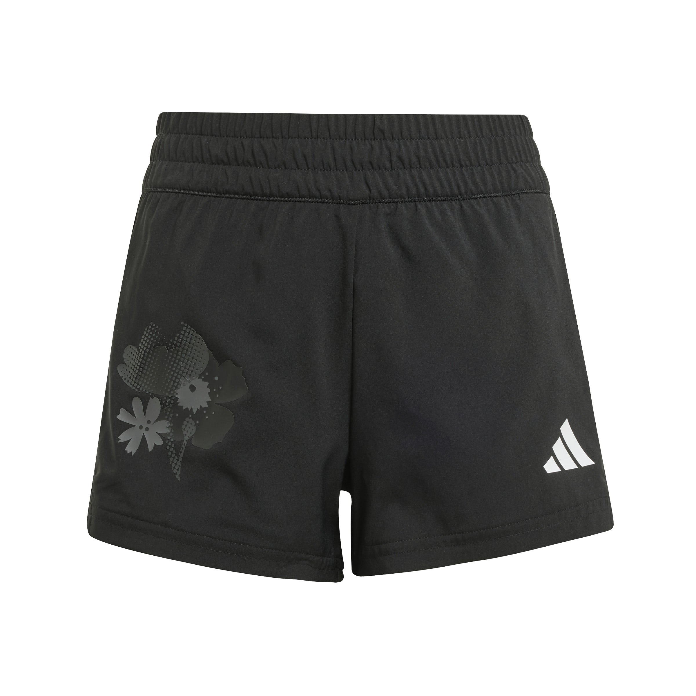 ADIDAS JG TR-ES FL SH 000 BLACK/GREFIV Trainingshosen & Jogginghosen ADIDAS
