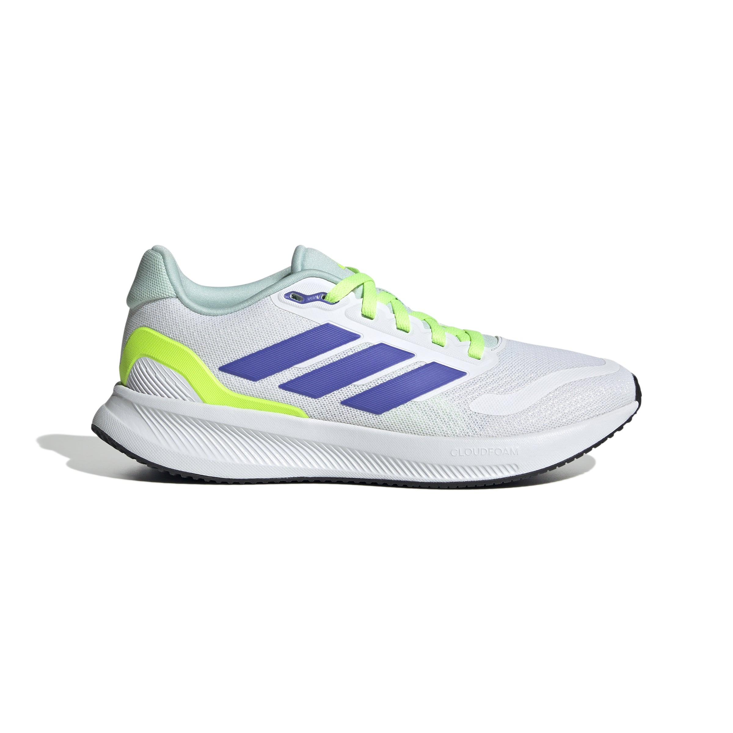 ADIDAS RUNFALCON 5 J Hallensportschuhe ADIDAS FTWWHT/COBBLU/LUCLEM 35