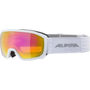 ALPINA Kinder Skibrille "Scarabeo JR. HM" Skibrillen ALPINA white matt -