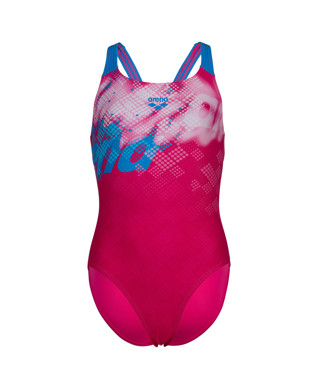 ARENA GIRL'S ARENA SPLASH POINT SWIMSUIT Badeanzug ARENA FREAK ROSE-BLUE CHINA 116