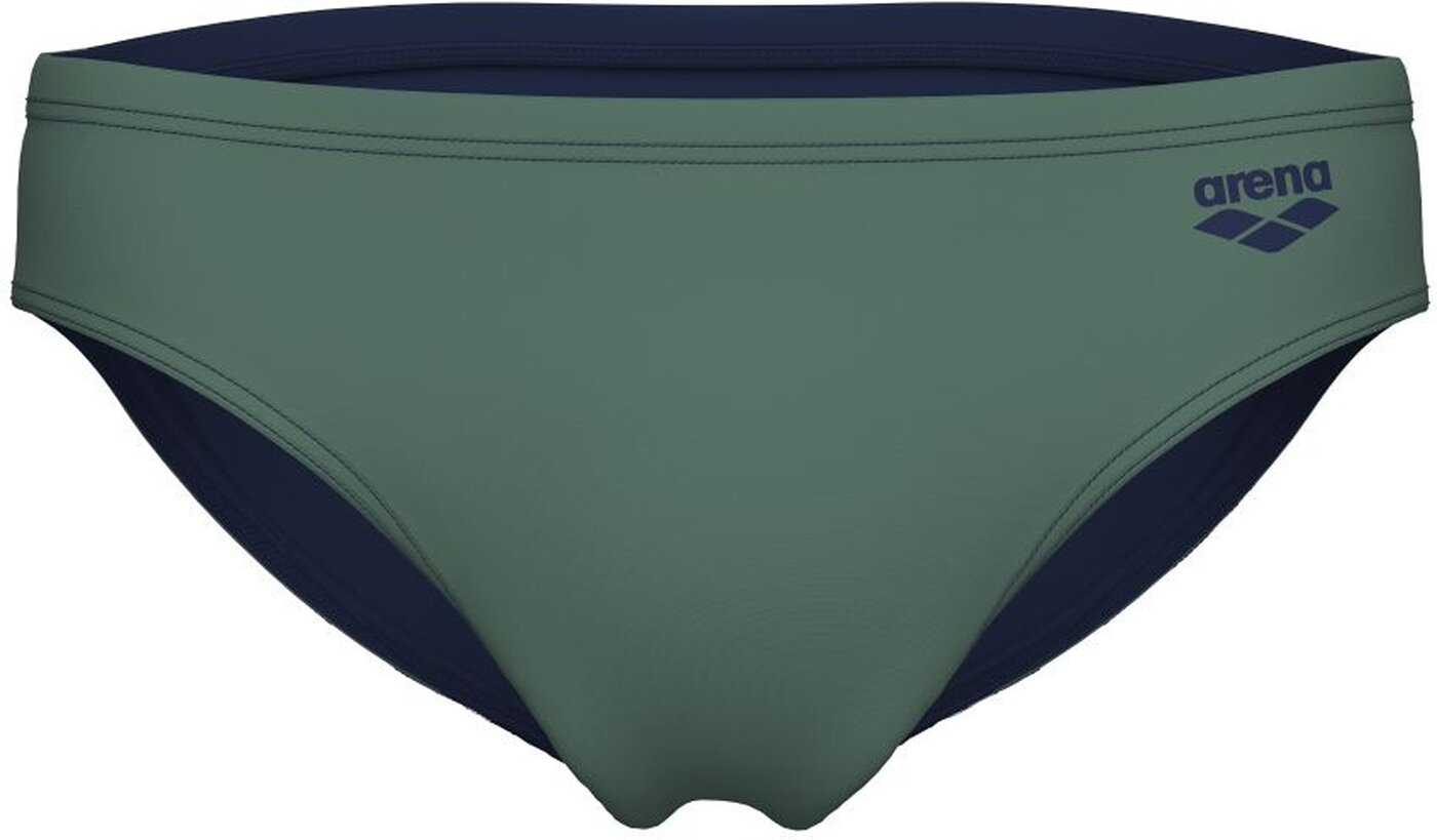 ARENA M ARENA WAVECURL SWIM BRIEFS Badehose ARENA SOFT GREEN-NAVY 5