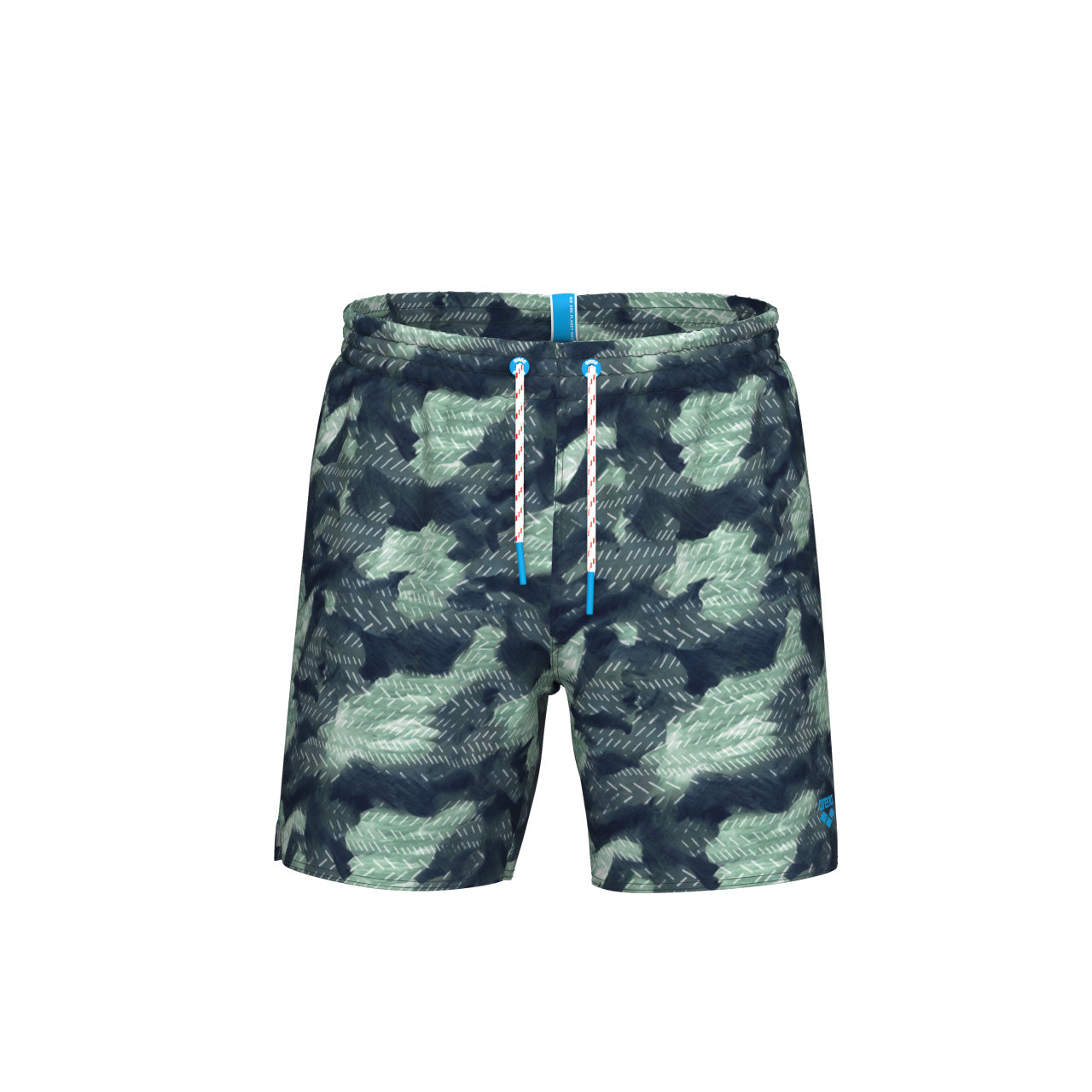 ARENA MEN'S BEACH BOXER ALLOVER Badehose ARENA ASPHALT-MULTI S