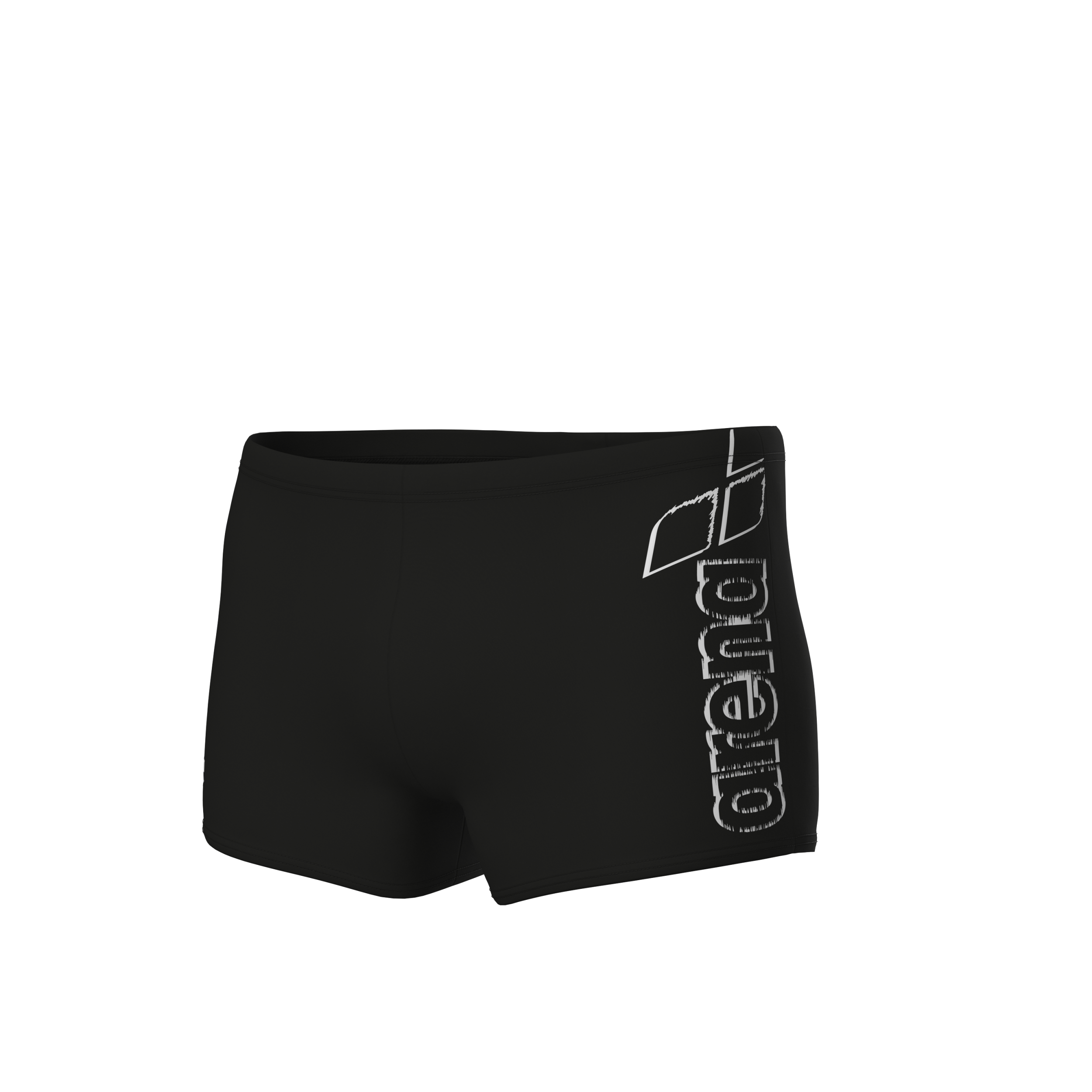 ARENA MEN'S ARENA SCRATCHY SWIM SHOR Badehose ARENA INDIGO HAZE/BRIGHT MANGO-BLACK 4