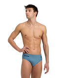 ARENA MEN'S SWIMSUIT ZIPPED BRIEF 9CM Badehose ARENA BLACK-BLACK 5