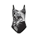 ARENA WOMEN'S BODYLIFT SWIMSUIT LUCY Badeanzug ARENA BLACK MULTI-BLACK 38