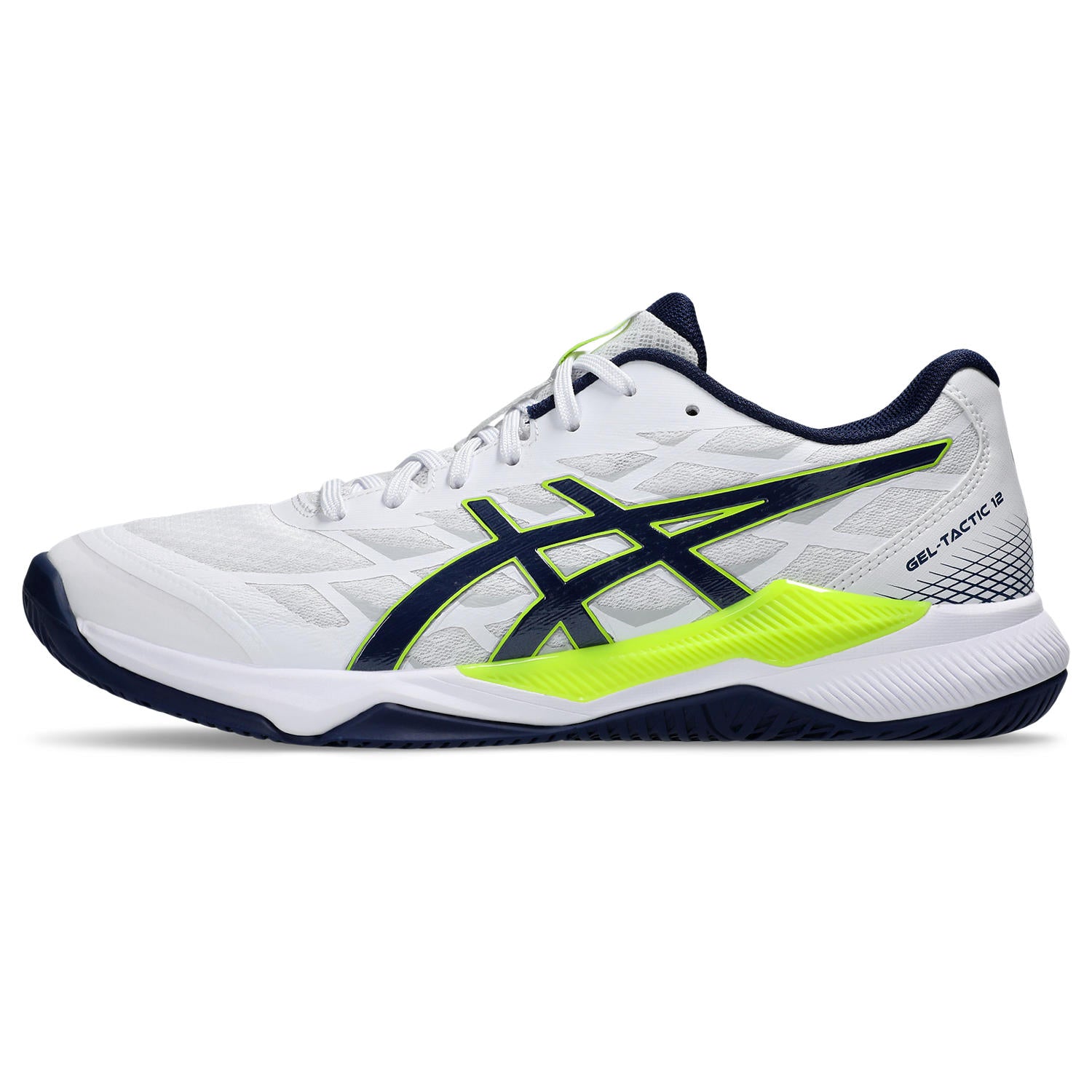 ASICS GEL-TACTIC 12 Hallensportschuhe ASICS WHITE/BLUE EXPANSE 40