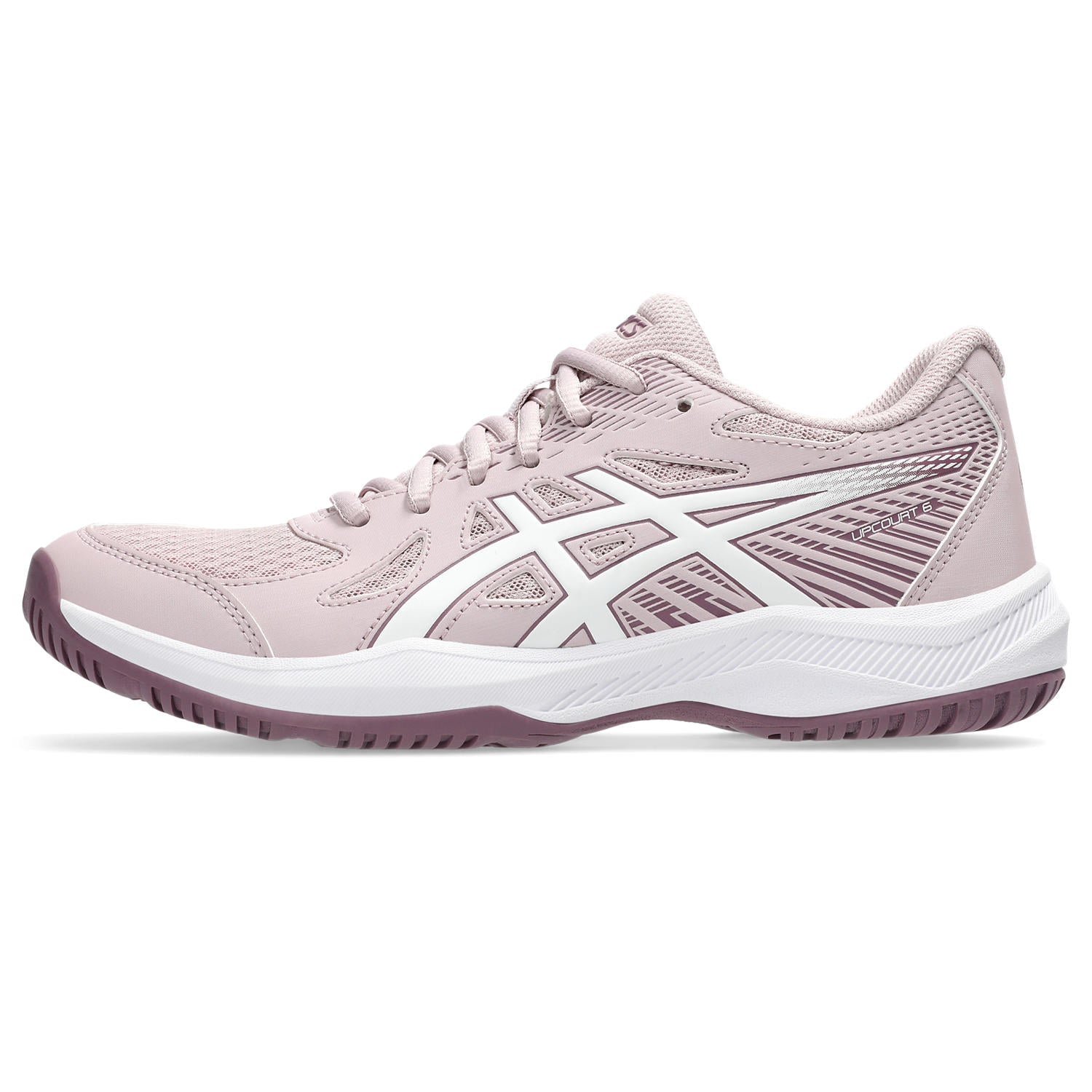 ASICS UPCOURT 6 Hallensportschuhe ASICS WATERSHED ROSE/WHITE 38