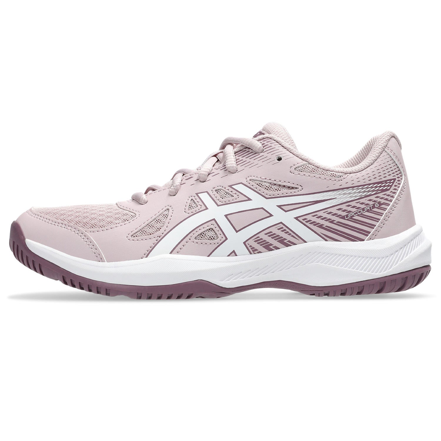ASICS UPCOURT 6 GS Hallensportschuhe ASICS WATERSHED ROSE/WHITE 33