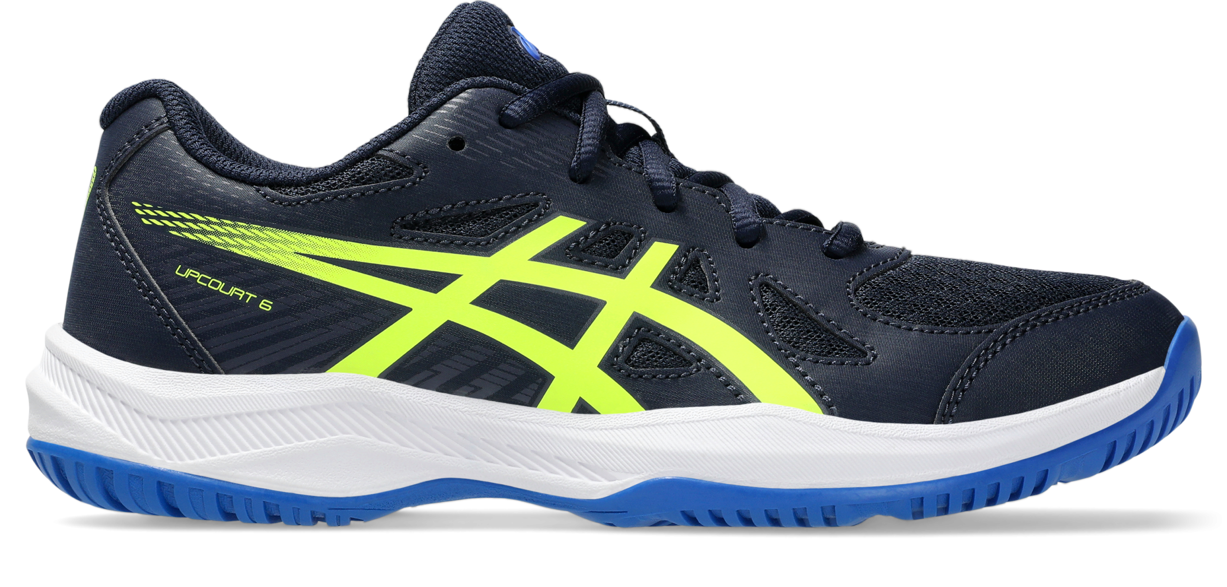 ASICS UPCOURT 6 GS Hallensportschuhe ASICS DEEP AQUA/JUNGLE 32.5