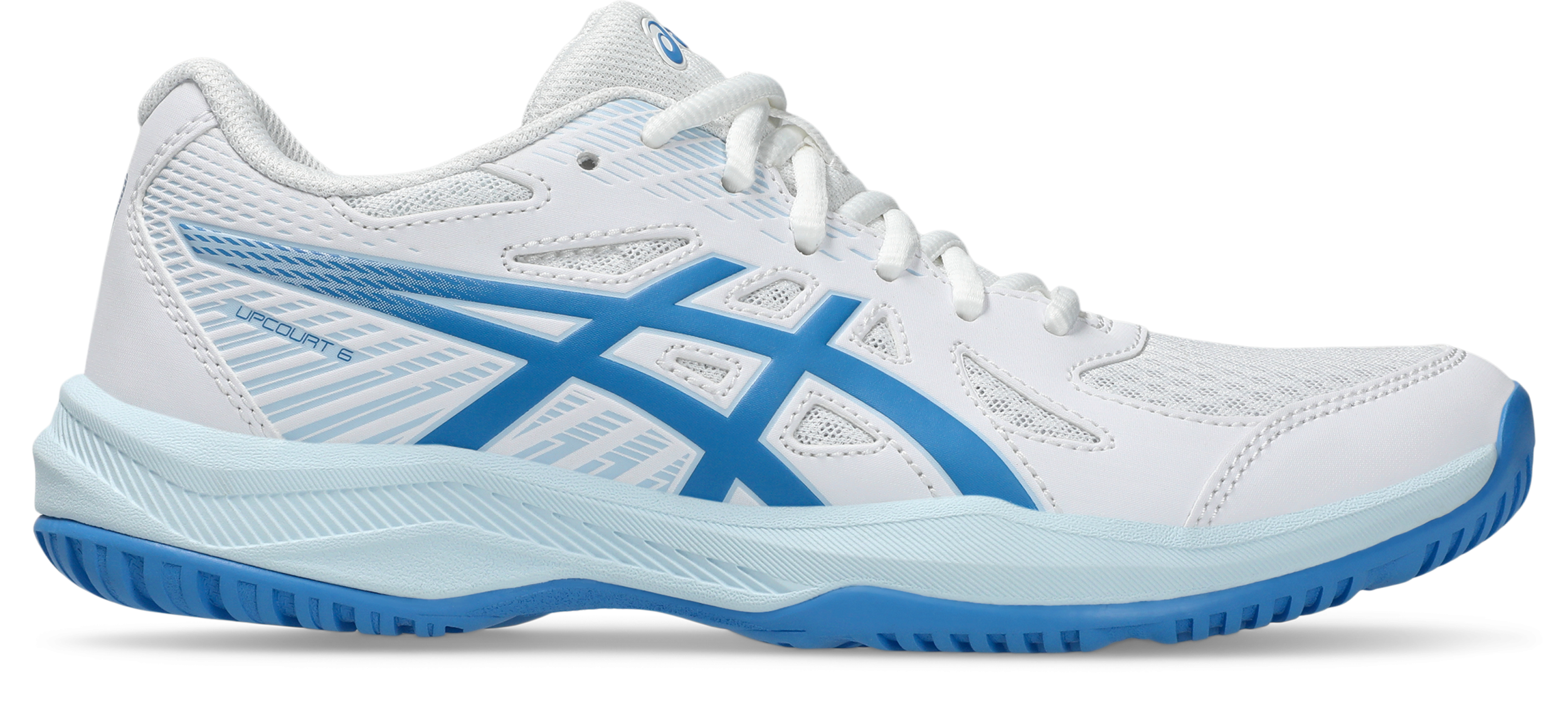 ASICS UPCOURT 6 Hallensportschuhe ASICS WHITE/BLACK 38