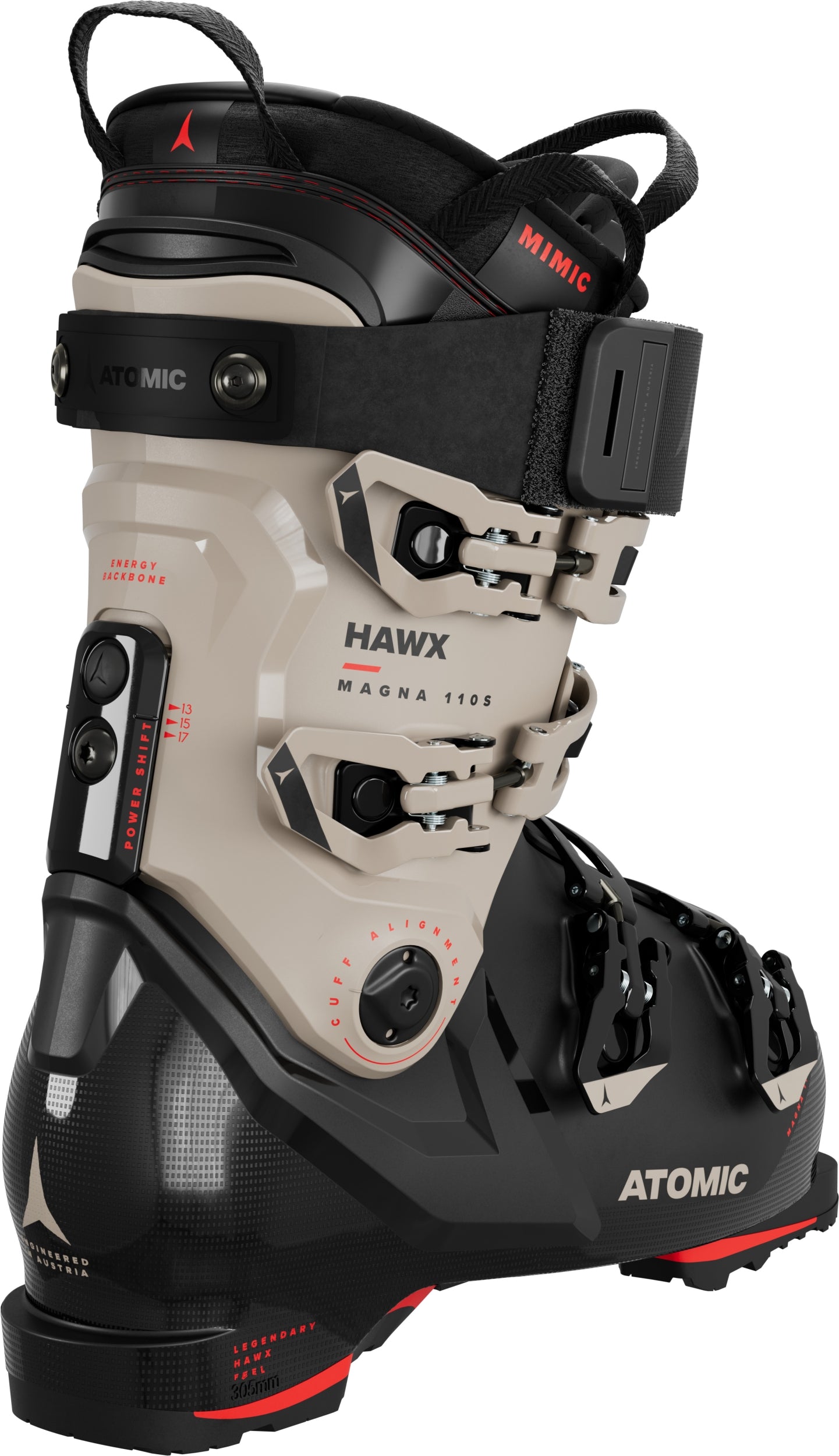 ATOMIC HAWX MAGNA 110 S GW BLK/CEMENT Skischuhe ATOMIC