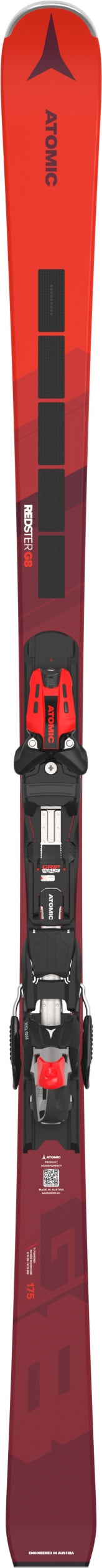 ATOMIC REDSTER G8 RVSK C + X 12 GW Re Ski Alpin ATOMIC Red/ 168