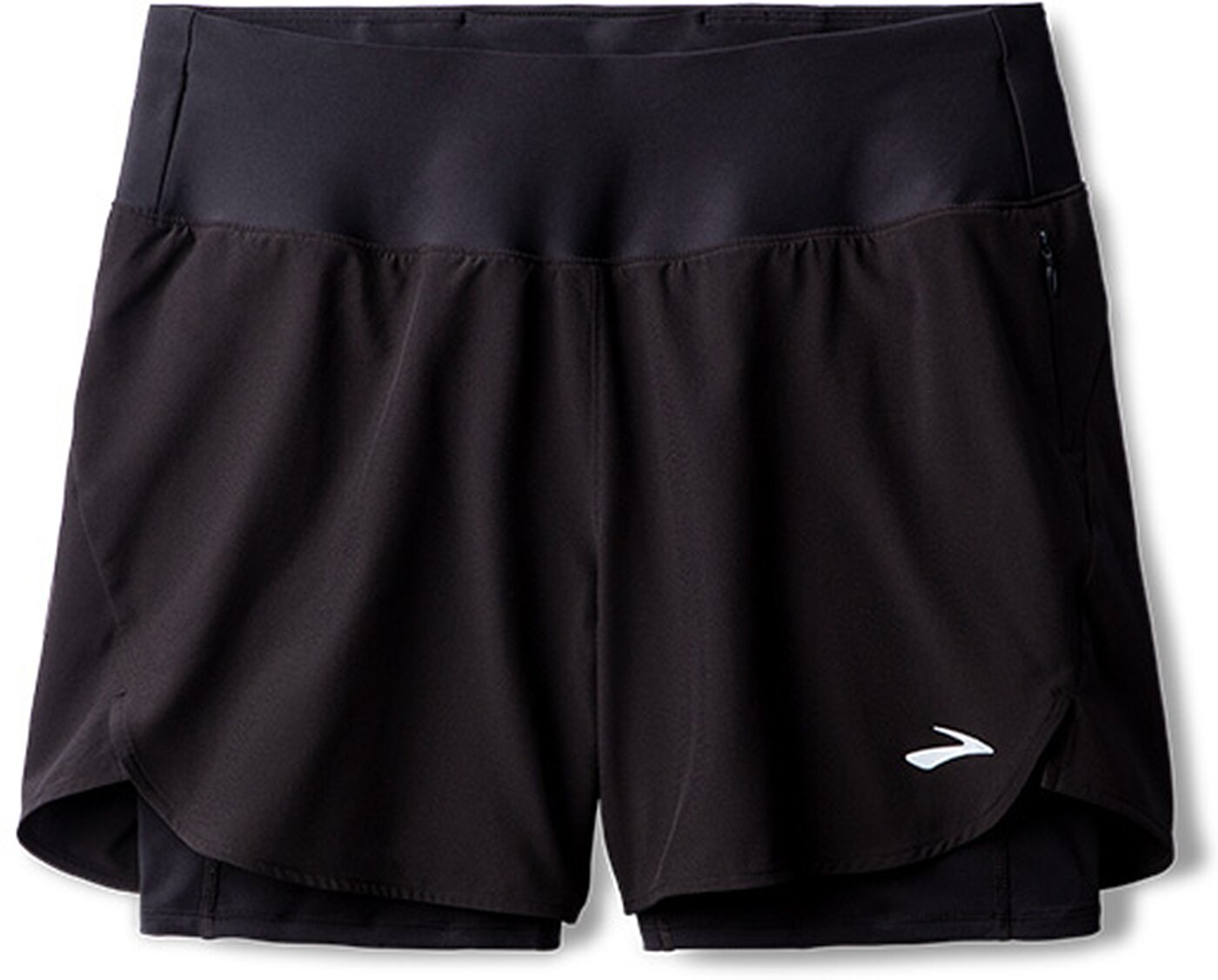 BROOKS Chaser 5" 2-in-1 Short 2.0 Laufhosen BROOKS 001 M