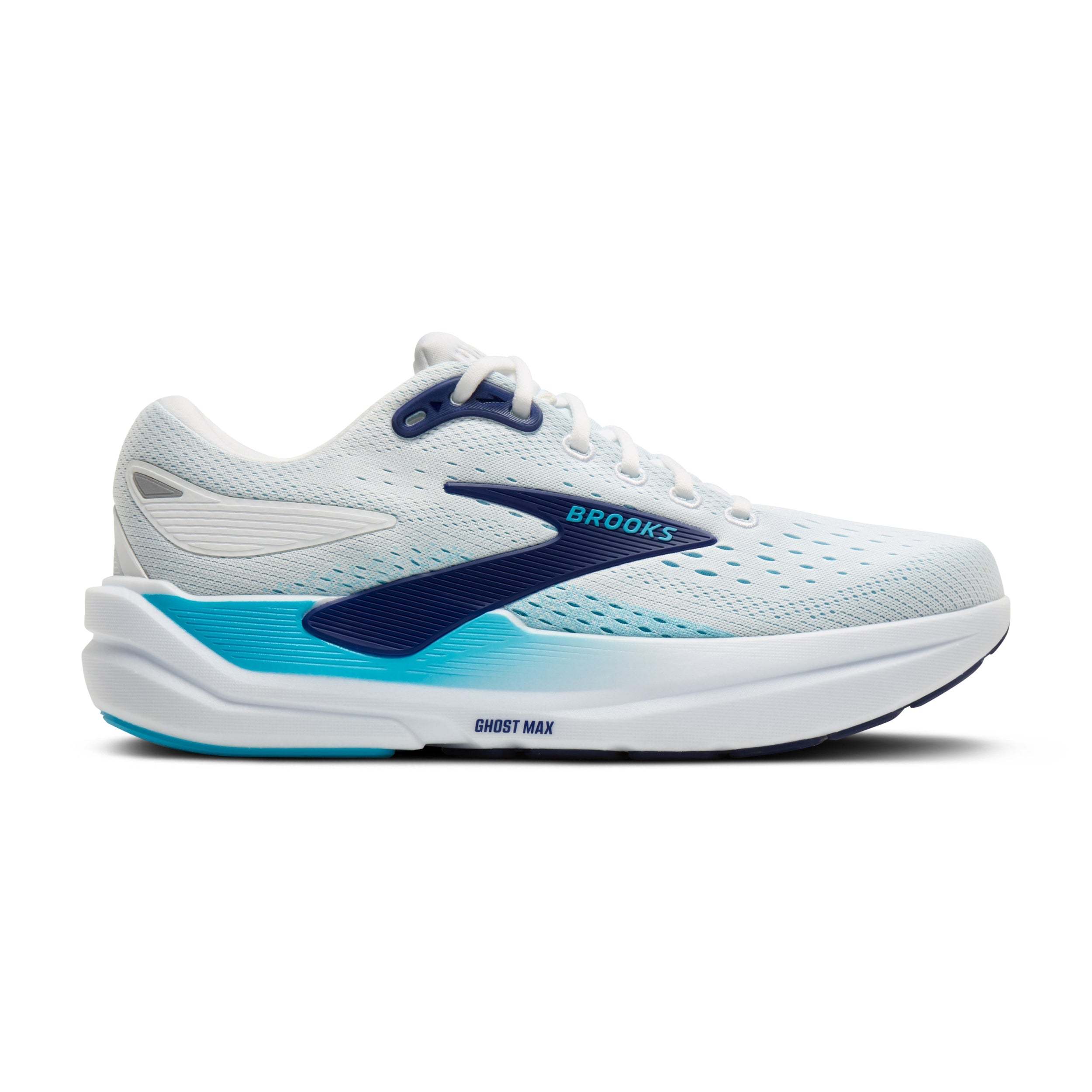 BROOKS Ghost Max 3 Dämpfung BROOKS Bright White/Beacon Blue/Teal 41