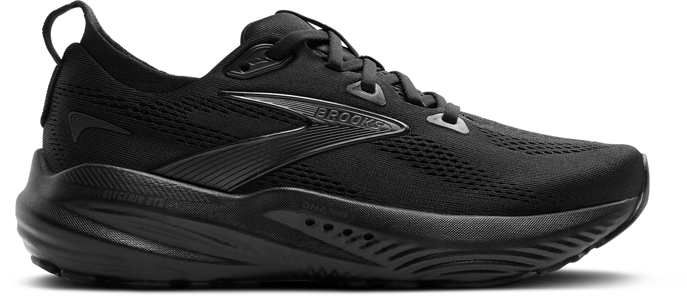 BROOKS Glycerin GTS 22 Black/Deep Blue/Red Stabilität BROOKS Black/Black/Ebony 44.5