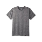 BROOKS Luxe Short Sleeve Laufshirts BROOKS Htr Charcoal S
