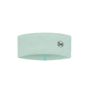 BUFF LW Merino Wool Headband Stirnbänder BUFF EUKAR SEAGROVE GREEN -