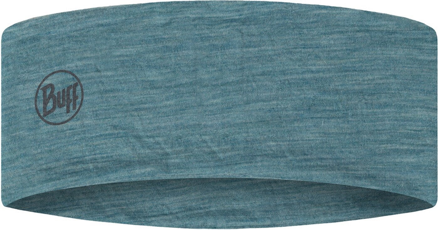 BUFF LW Merino Wool Headband Stirnbänder BUFF SOLID POOL -