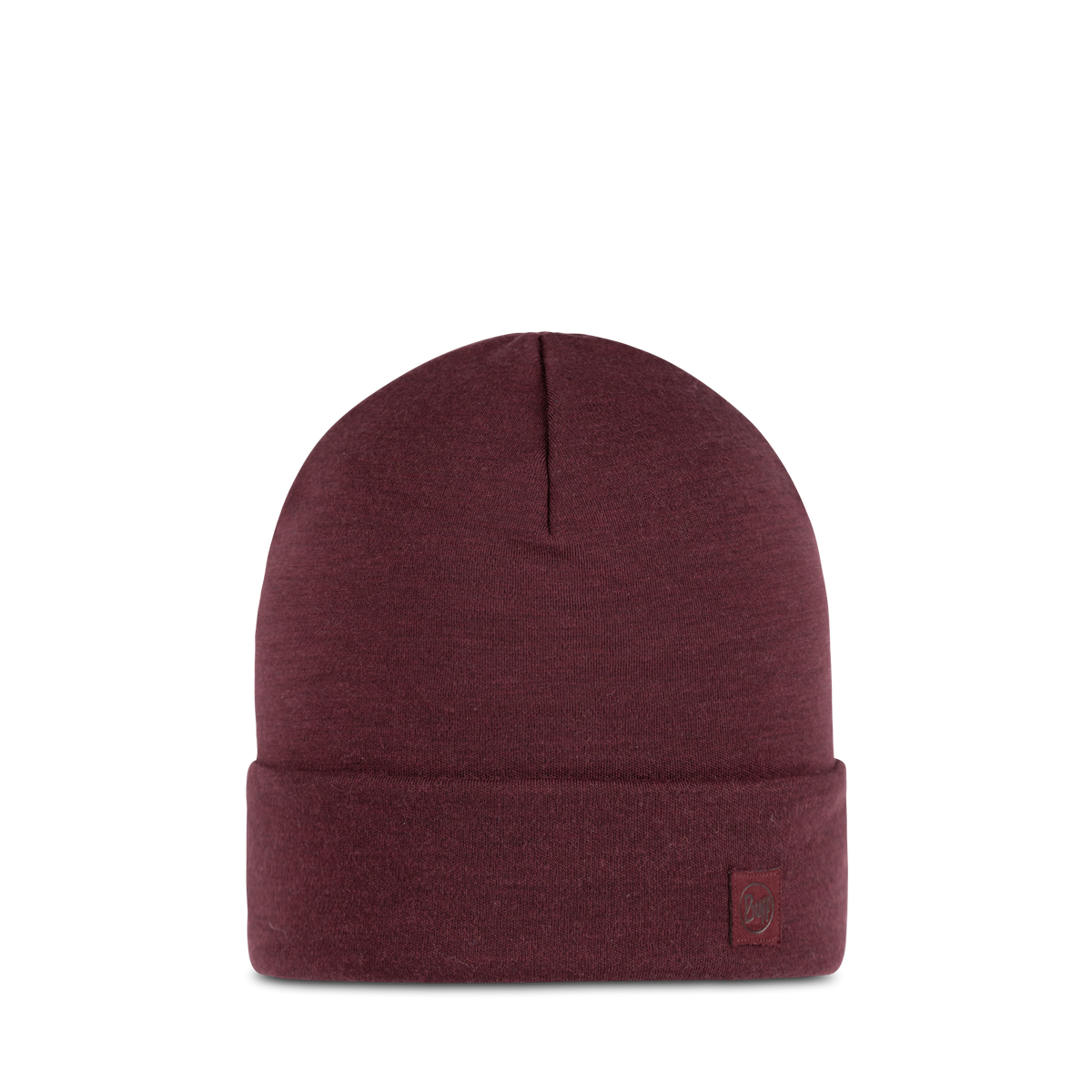 BUFF Merino Heavyweight Beanie Herren Mützen BUFF SOLID GARNET -