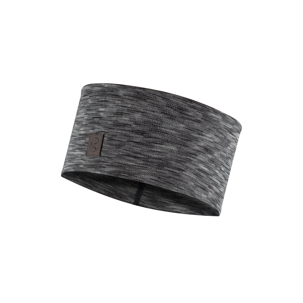 BUFF Merino Wide Headband Stirnbänder BUFF MULTISTRIPES FOG GREY -