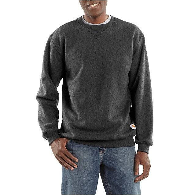 Carhartt B.V. MIDWEIGHT CREWNECK SWEATSHIRT BLK Black Fleecejacken & Pullover Carhartt B.V. 026 Carbon Heather S