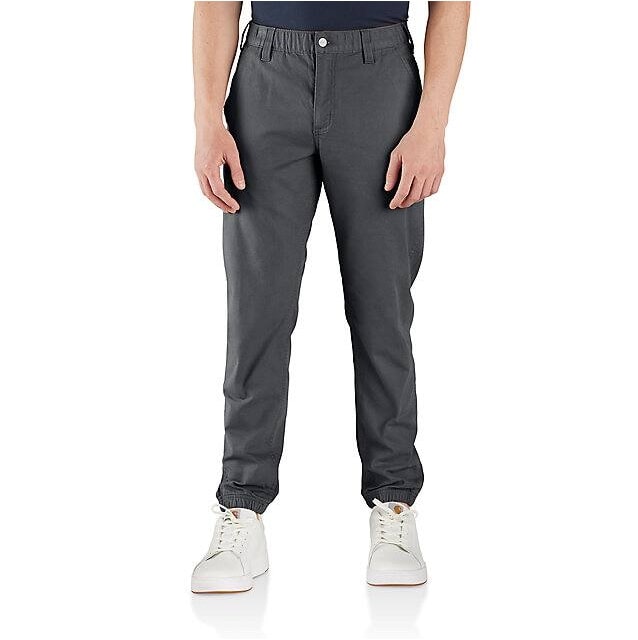 Carhartt B.V. RELAXED FIT CANVAS JOGGER PANT 029 Shadow Wanderhosen Carhartt B.V. 029 Shadow 30