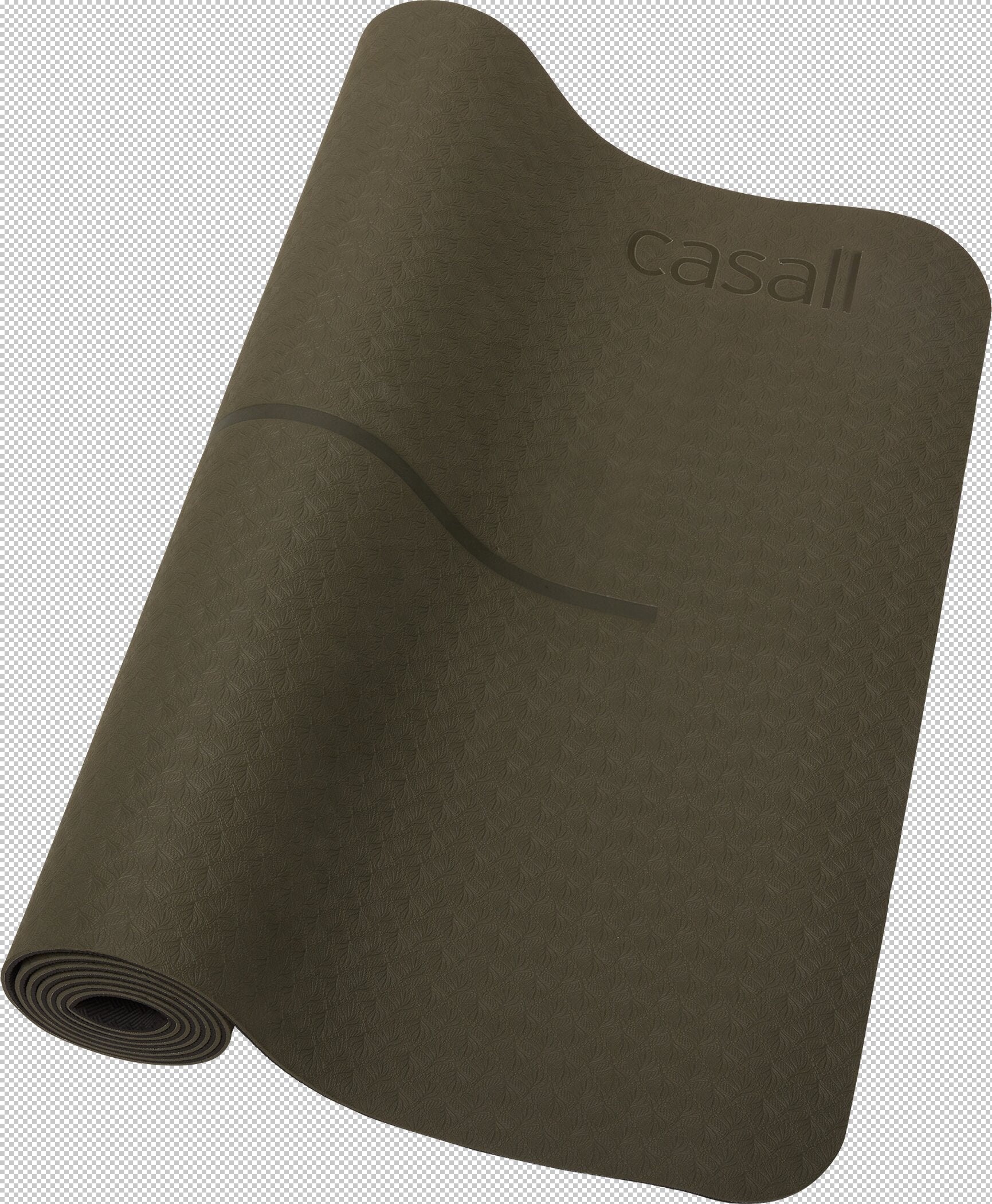 CASALL Yoga mat position 4mm Gymnastik & Yoga CASALL Forest Green/Black -