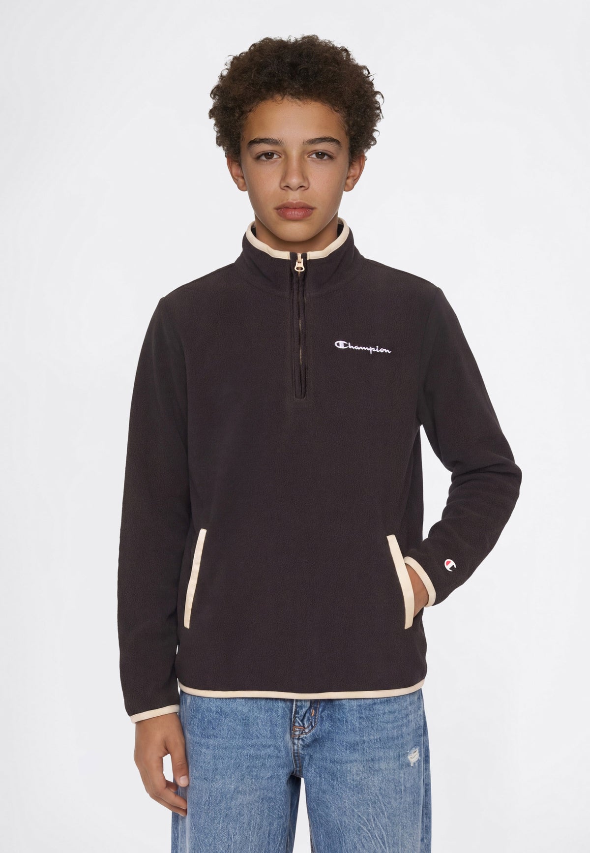 CHAMPION Half Zip Top Pullover & Fleece CHAMPION