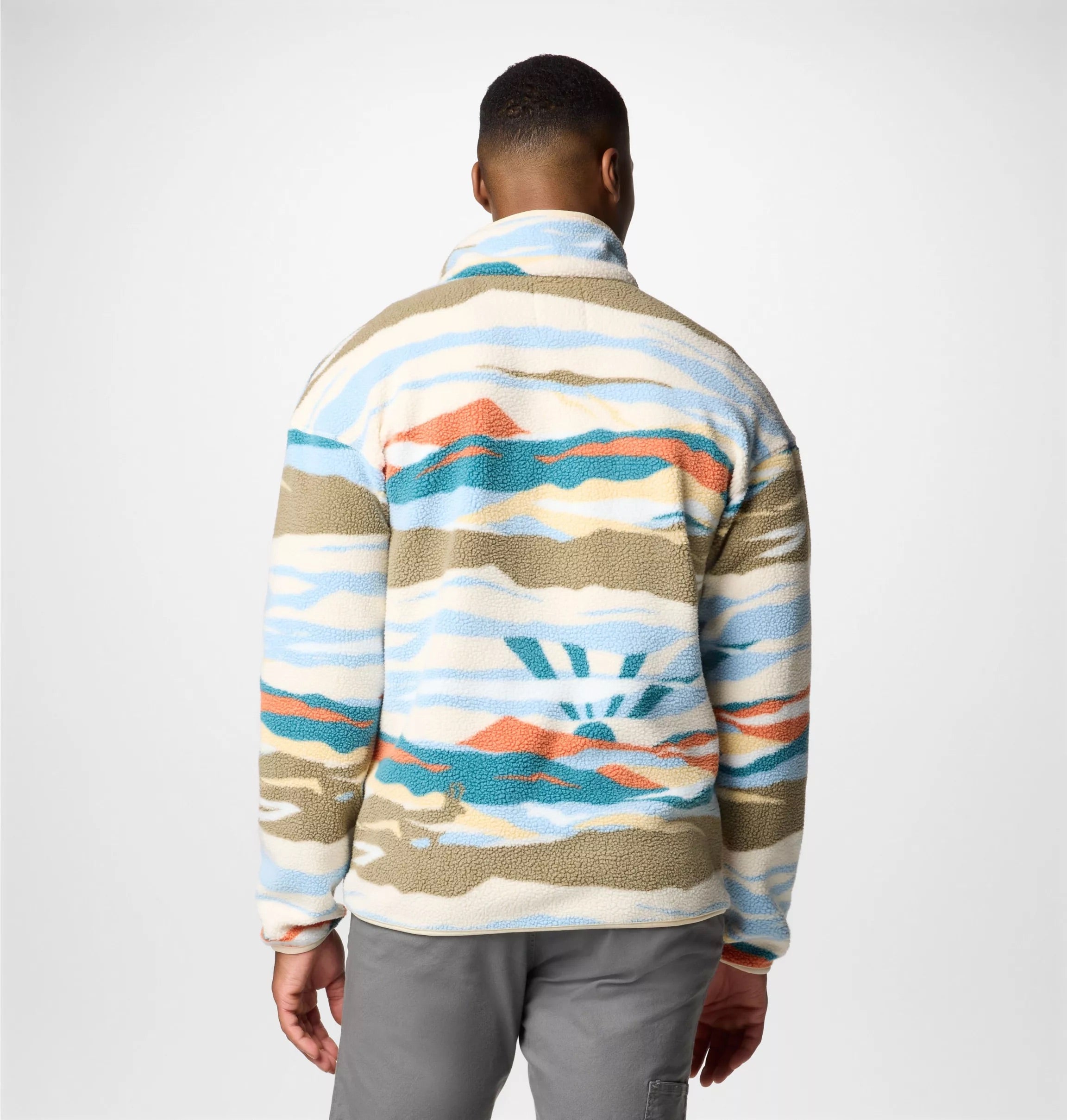 COLUMBIA Helvetia II Printed Half Snap Fleec Fußballoberteile COLUMBIA