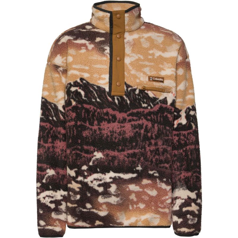 COLUMBIA Helvetia II Printed Half Snap Fleec Fußballoberteile COLUMBIA Buffalo S