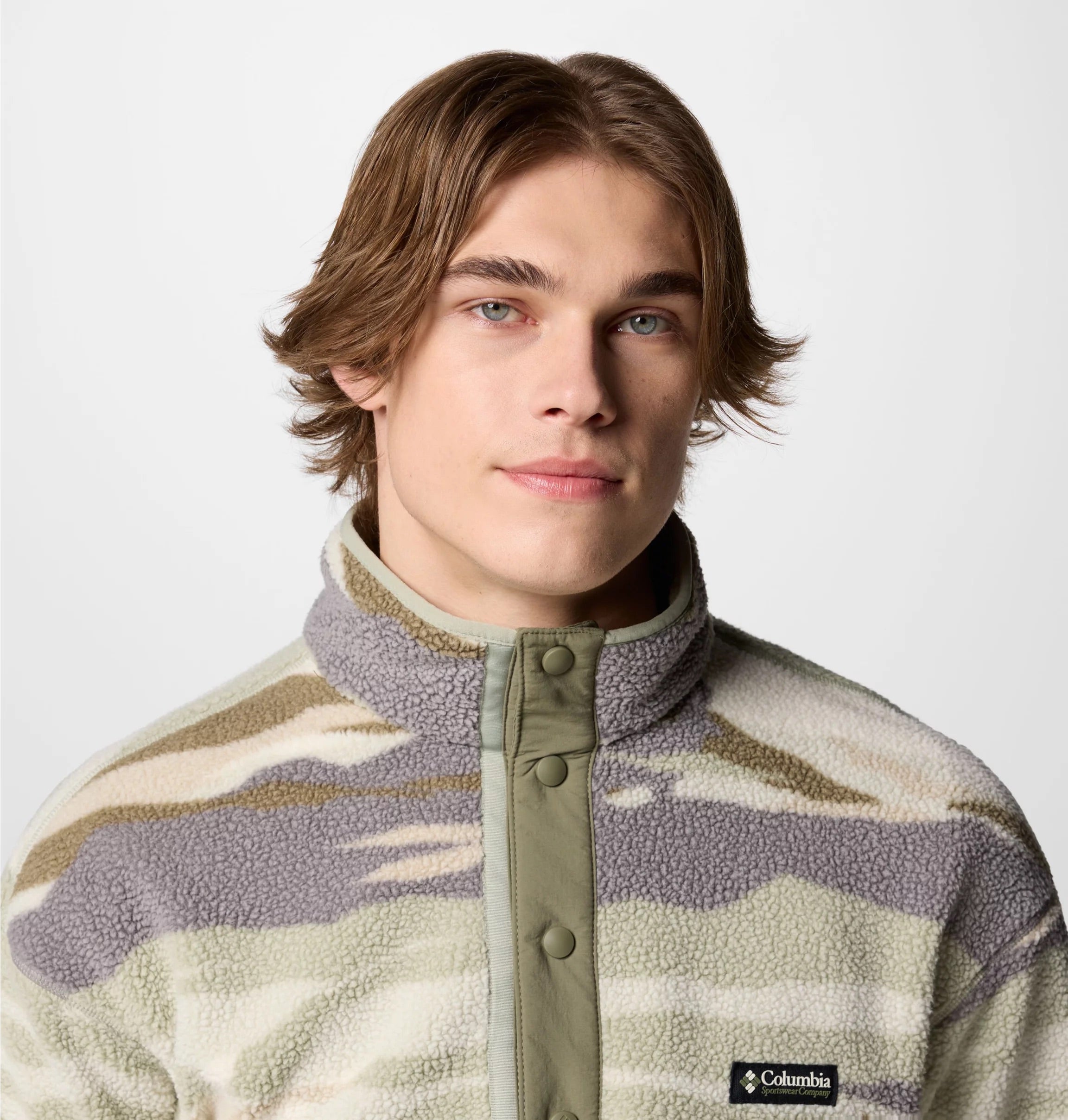 COLUMBIA Helvetia II Printed Half Snap Fleec Fußballoberteile COLUMBIA