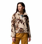 COLUMBIA Sequoia Grove Printed Half Zip Skifleece COLUMBIA Dark Stone, Sea Salt XS