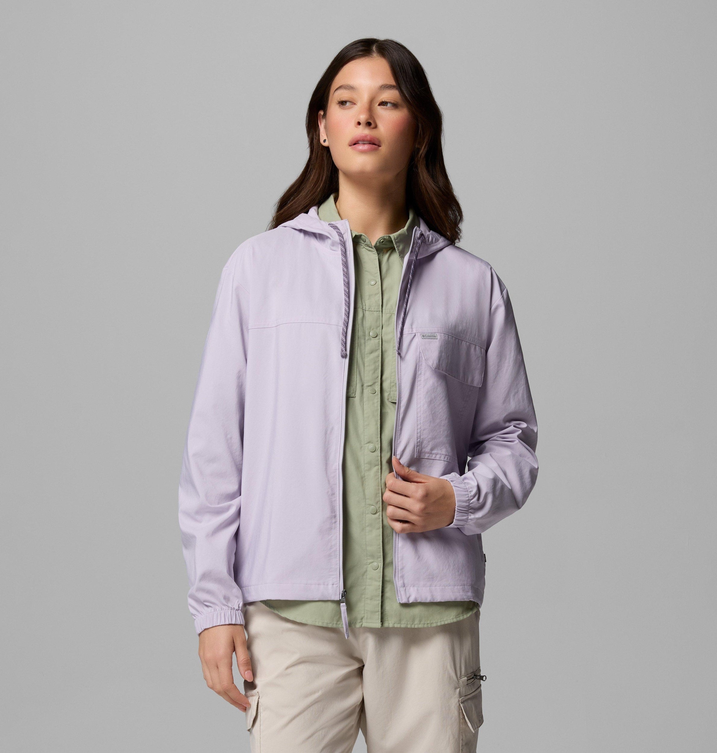 COLUMBIA Skien Valley Hooded LS Shirt COLUMBIA