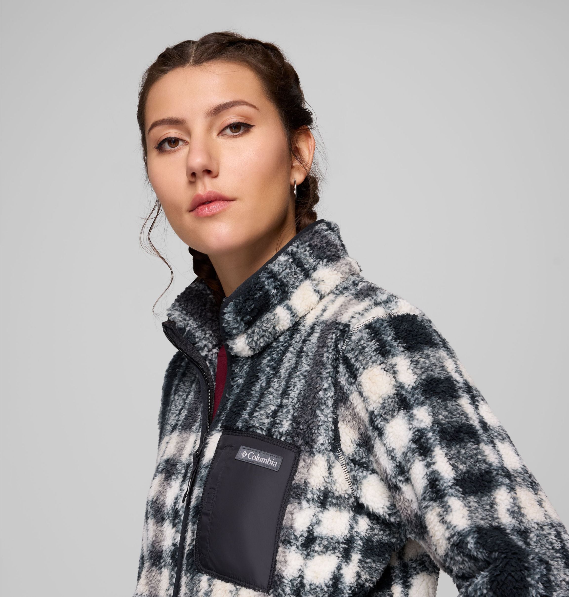 COLUMBIA West Bend Print Full Zip II COLUMBIA