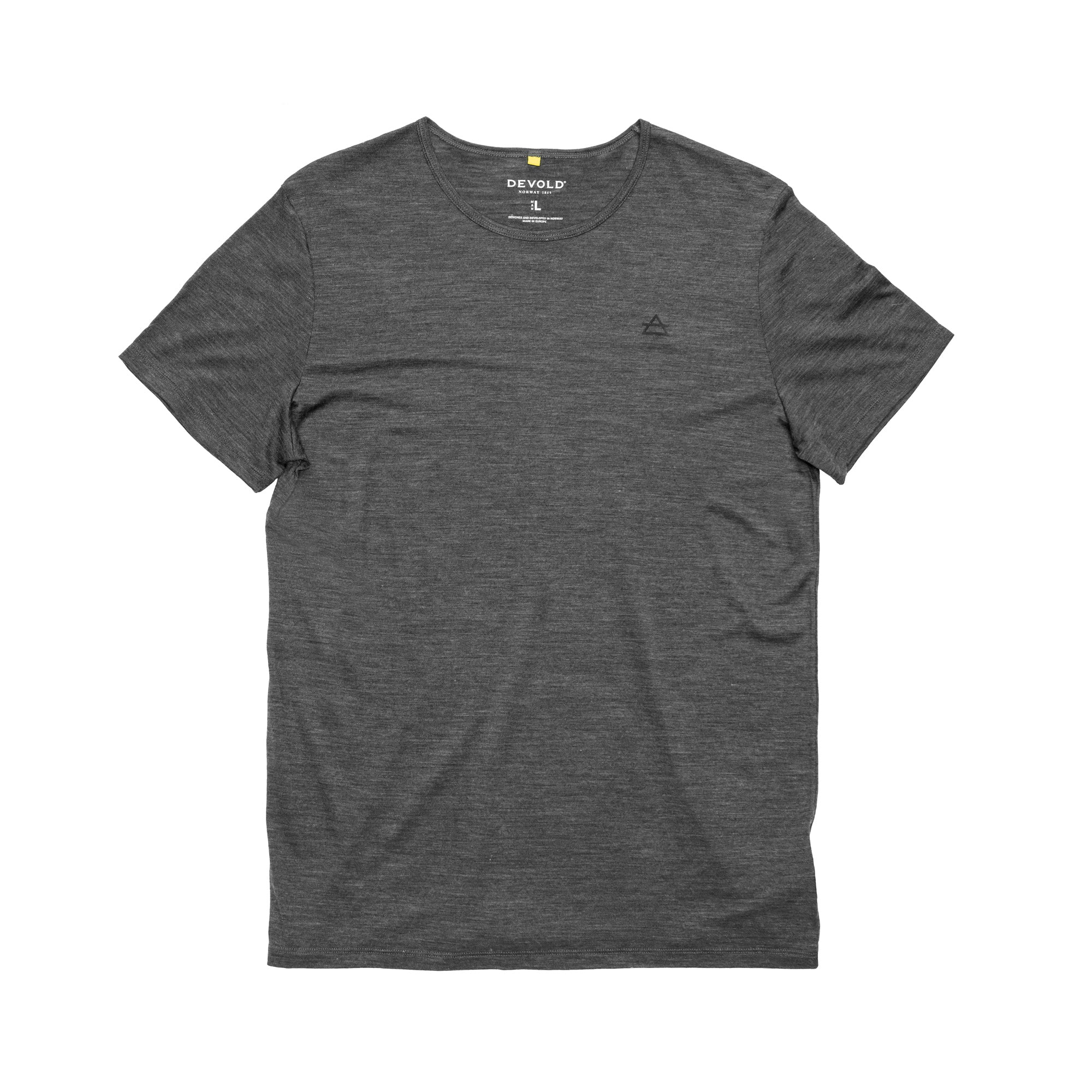 DEVOLD ACTIVE TEE MAN Wandershirts /-hemden DEVOLD ANTHRACITE S