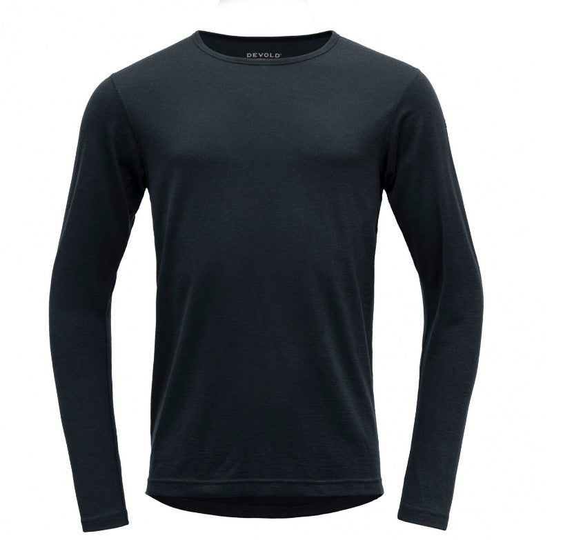 DEVOLD BREEZE MERINO 150 SHIRT MAN DEVOLD 950A BLACK S