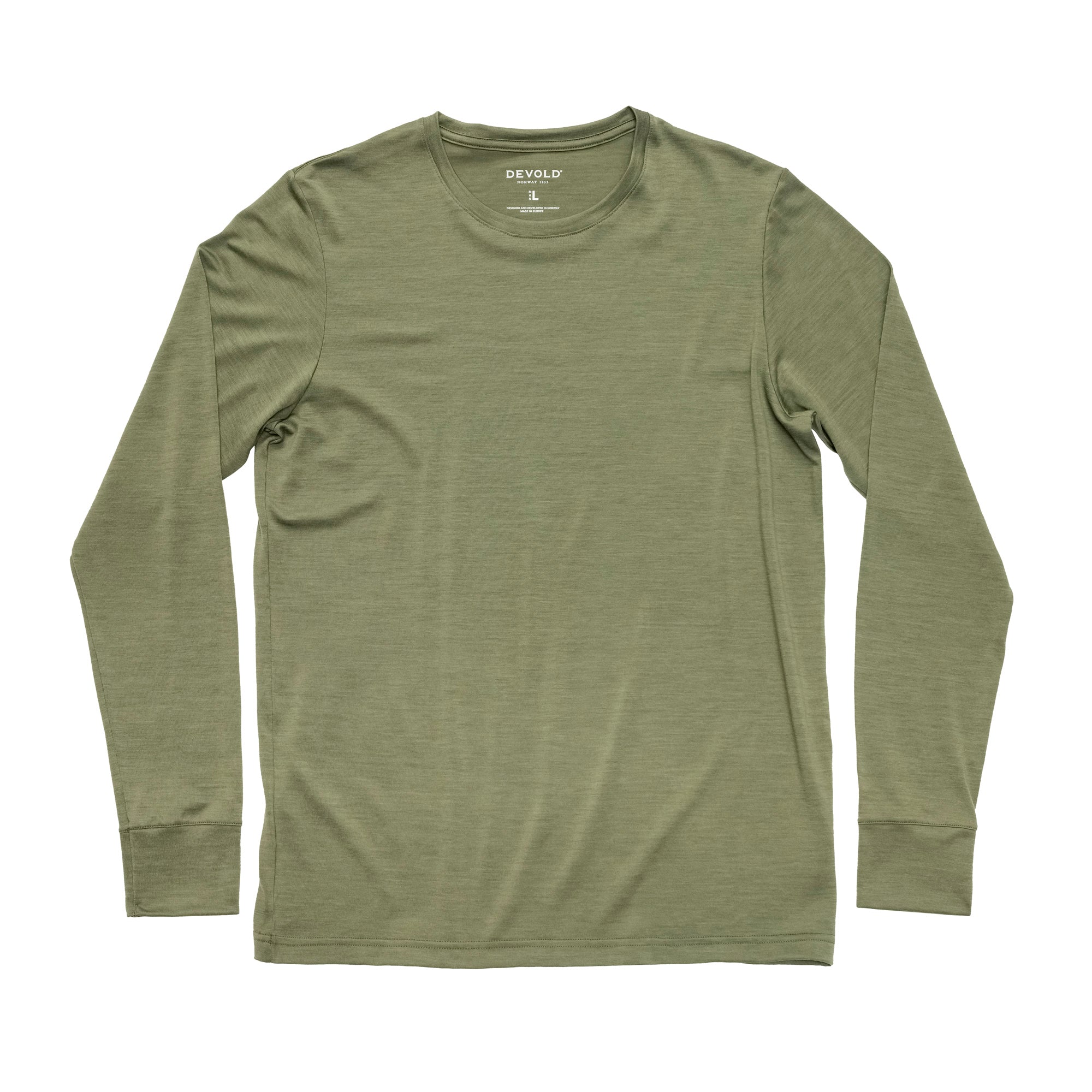 DEVOLD CLASSIC LS MAN DEVOLD LICHENMELANGE/NIGHT S