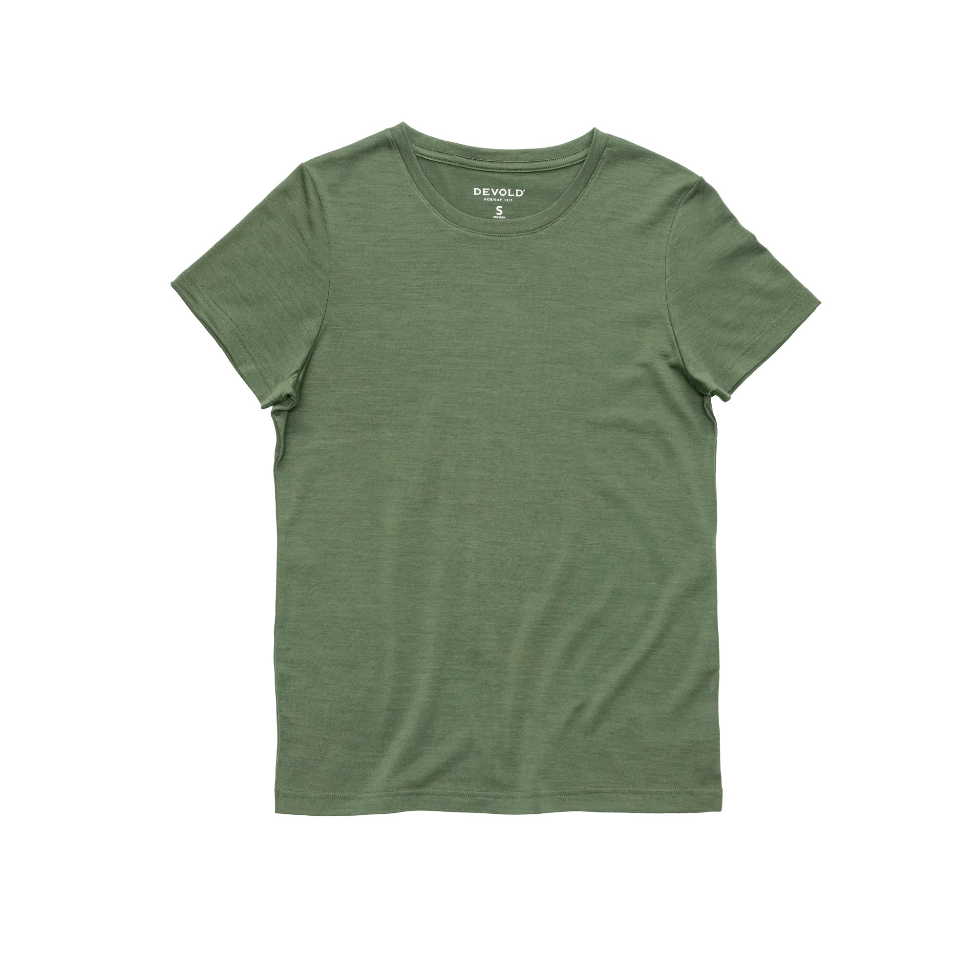 DEVOLD CLASSIC TEE WMN Wandershirts /-hemden DEVOLD FOREST XS