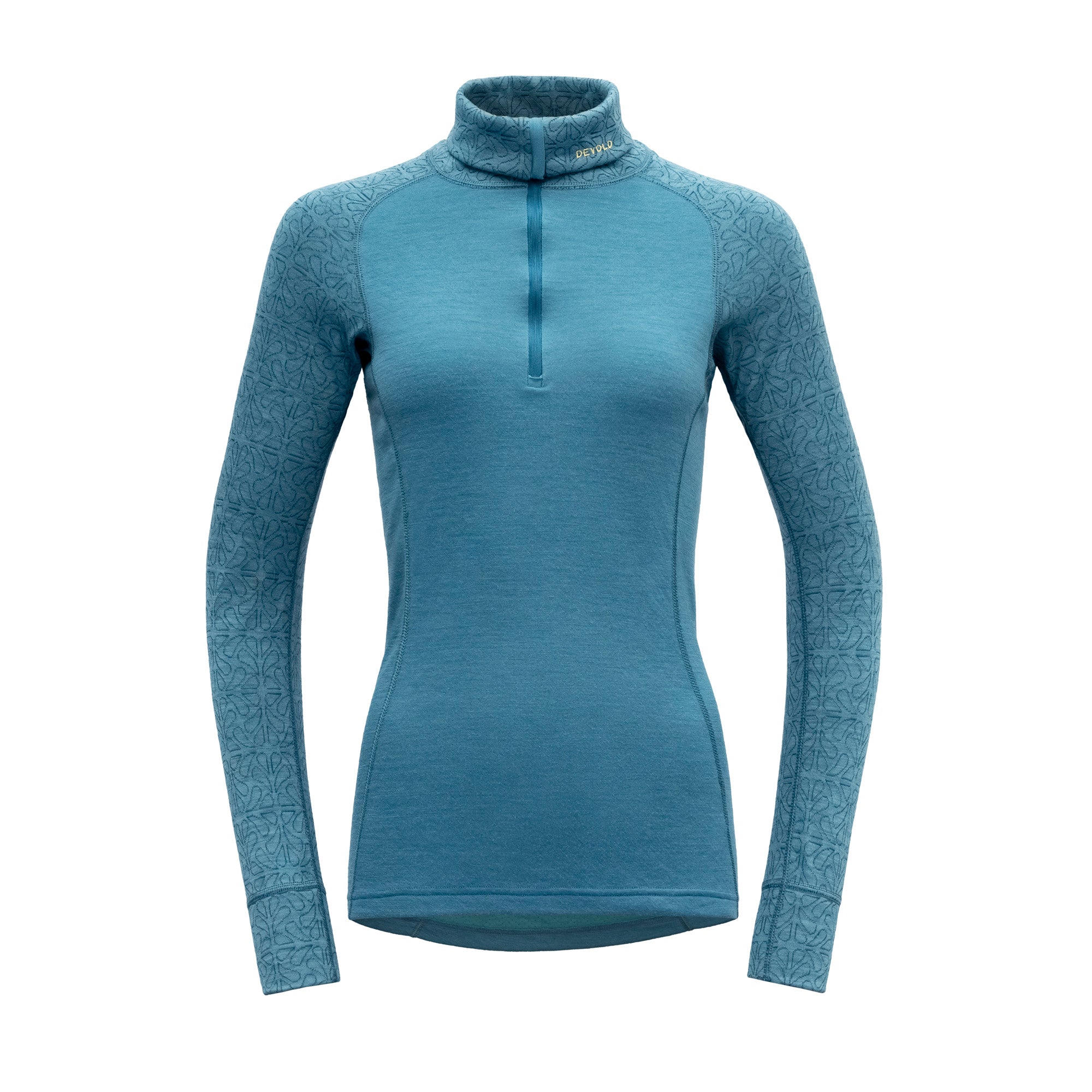 DEVOLD DUO ACTIVE MERINO 210 Z.NECK WMN Unterhemden DEVOLD 313A MOON L
