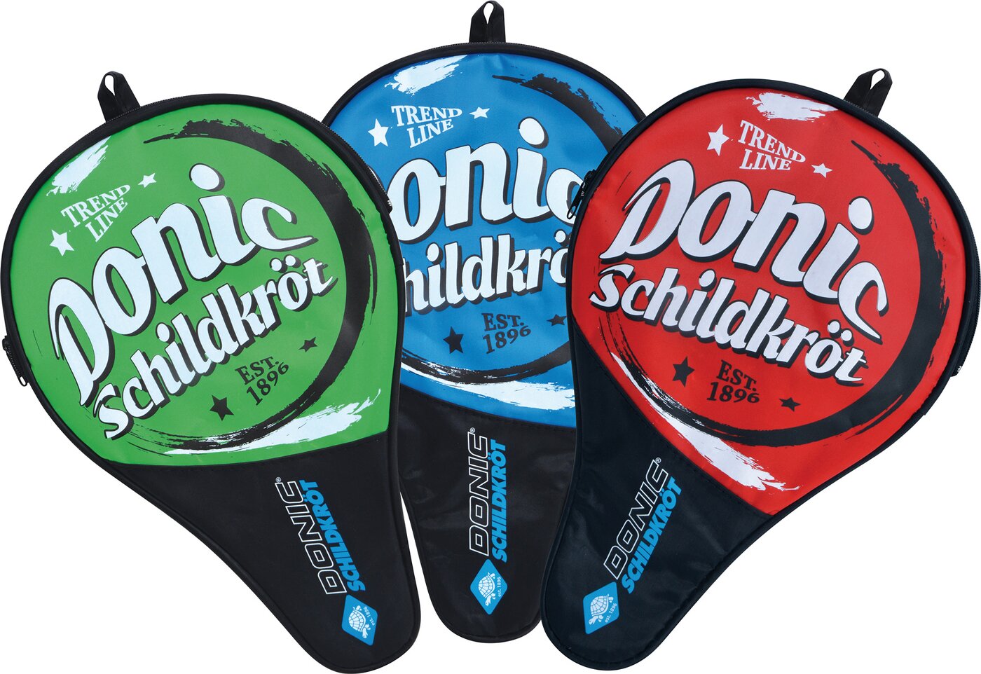 DONIC SCHILDKRÖT TT-Zubehör Schläger-Einzelhülle TRE Tischtennis DONIC SCHILDKRÖT Black -