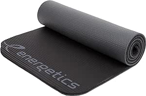 ENERGETICS Gymnastik-Matte NBR Mat 180cm 1.5 Gymnastik & Yoga ENERGETICS BLACK/GREY DARK -