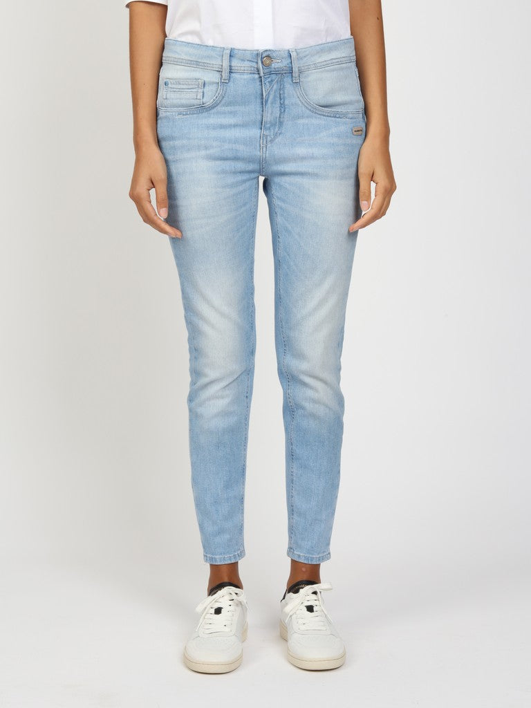 GANG 94AMELIE CROPPED Freizeithosen GANG crystal blue 25