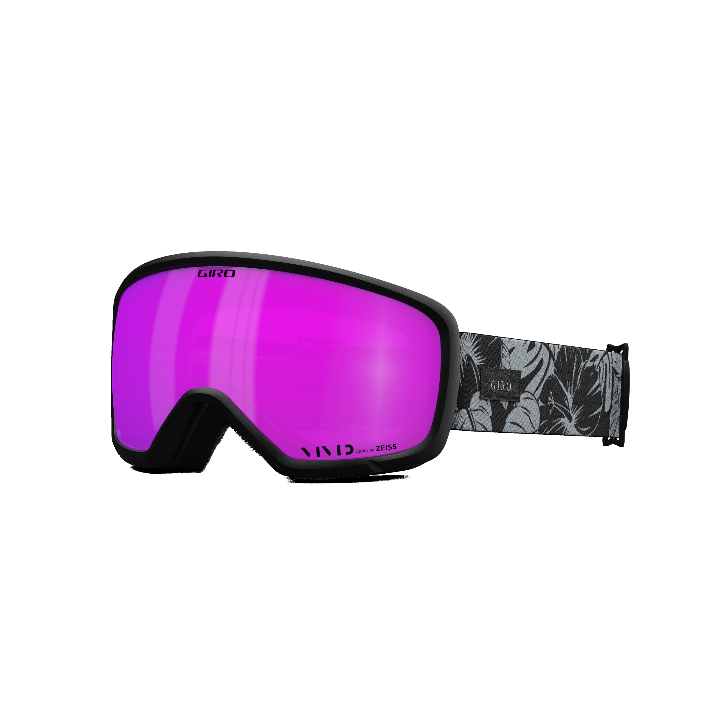 GIRO Giro Millie Skibrillen GIRO black & grey botanical lx -