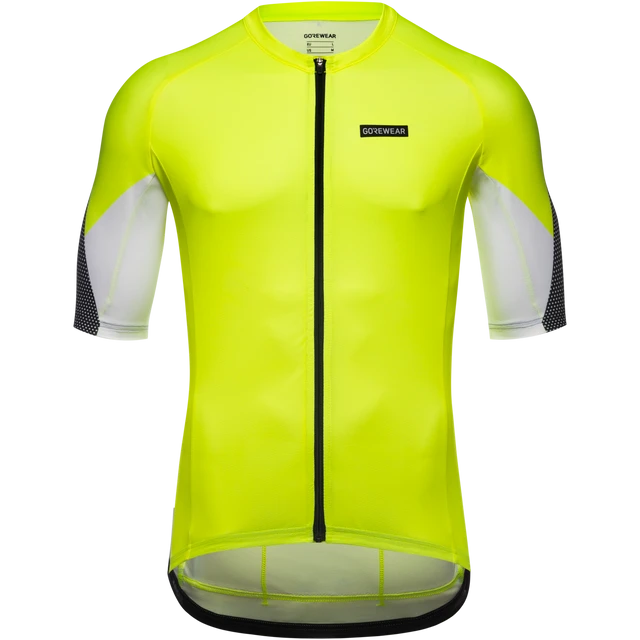 GORE WEAR Spirit Triangles Jersey Mens Fahrradtrikots GORE WEAR neon yellow / white M