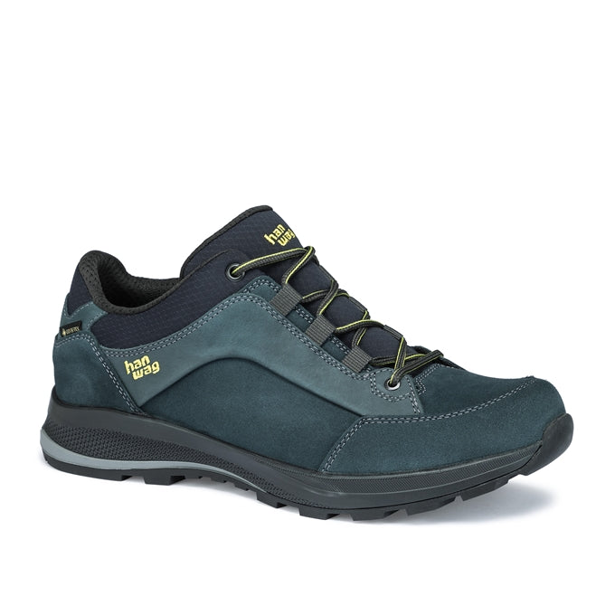 HANWAG BANKS LOW GTX Trekkingschuhe HANWAG 666 Steel/Sulphur 43