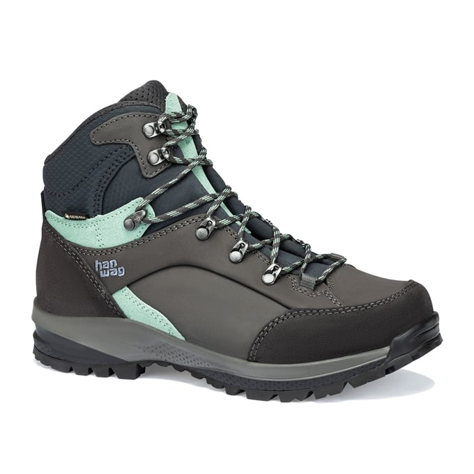 HANWAG BANKS SF EXTRA LADY GTX Bergstiefel HANWAG 494 Asphalt/Mint 37.5